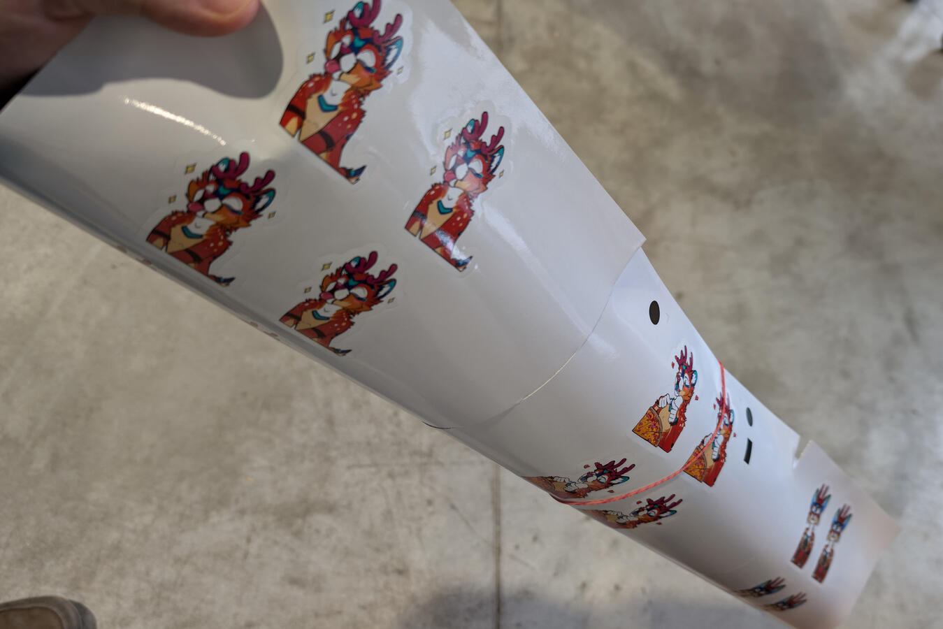 Roll of Stickers!